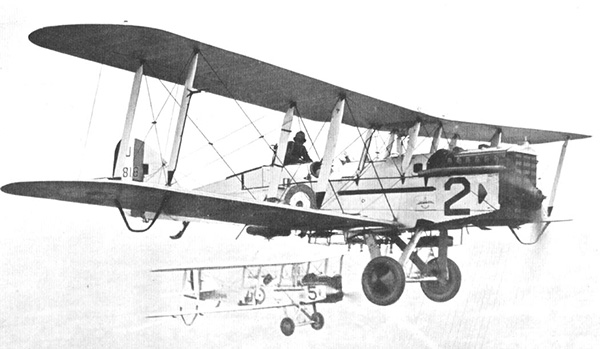 DH.9a с мотором Либерти
